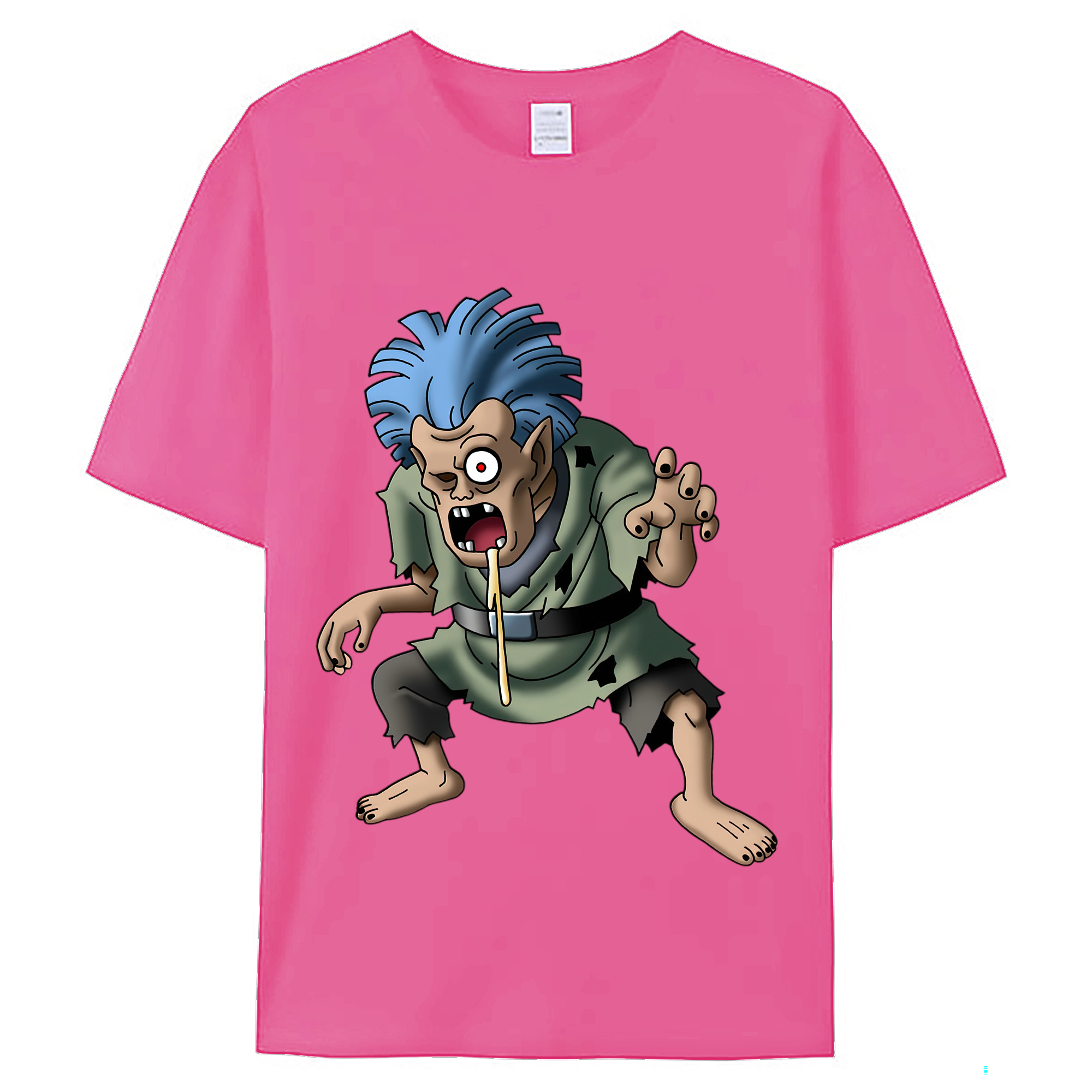 （画像用） ドラゴンクエスト Doragon Kuesuto Dragon Quest レディースカジュアルプリントTシャツ（綿100％）